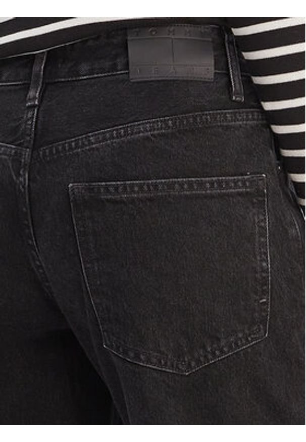 Tommy Jeans Jeansy DW0DW22525 Czarny Regular Fit. Kolor: czarny