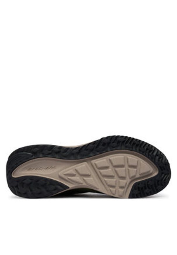 skechers - Skechers Sneakersy Bounder Rse 232961 OLBK Khaki. Kolor: brązowy. Materiał: skóra, nubuk