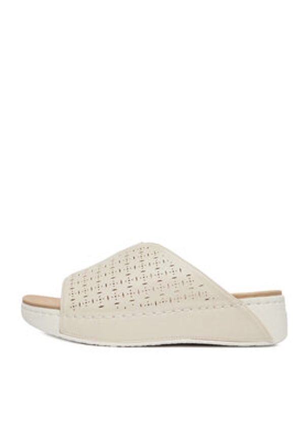 Go Soft Klapki CEO-R26SS02248 Beżowy. Kolor: beżowy. Materiał: skóra