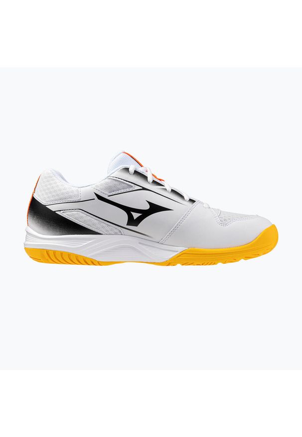 Buty do siatkówki Mizuno Cyclone Speed 5. Kolor: czarny, biały, żółty, wielokolorowy. Sport: siatkówka
