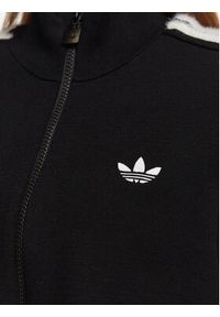 Adidas - adidas Kardigan Firebird KS7366 Czarny Slim Fit. Kolor: czarny. Materiał: wiskoza #5