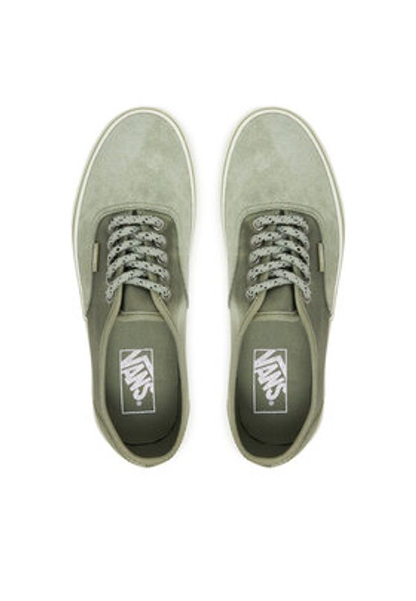 Vans Tenisówki Authentic VN000EHHFSG1 Zielony. Kolor: zielony. Materiał: zamsz, skóra