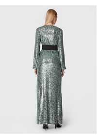 Pinko Sukienka wieczorowa Germanico 1G18C0 A099 Zielony Regular Fit. Kolor: zielony. Materiał: syntetyk. Styl: wizytowy #2
