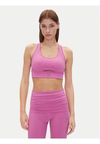 Adidas by Stella McCartney - adidas by Stella McCartney Biustonosz sportowy TrueStrength JJ1639 Różowy Slim Fit. Kolor: różowy. Materiał: syntetyk #1