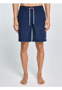 Big-Star - Szorty kąpielowe granatowe Rafiw 403. Kolor: niebieski. Długość: długie #1
