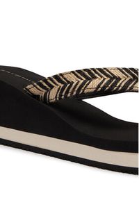 TOMMY HILFIGER - Tommy Hilfiger Japonki Rope Strap FW0FW09197 Czarny. Kolor: czarny. Materiał: materiał #6