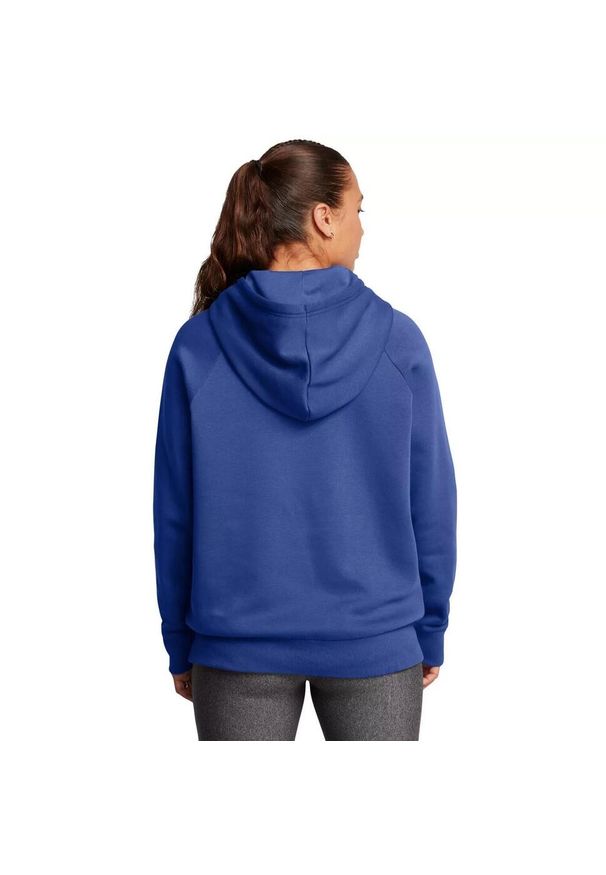 Bluza damska Under Armour Rival Fleece Wordmark Hoodie. Kolor: niebieski