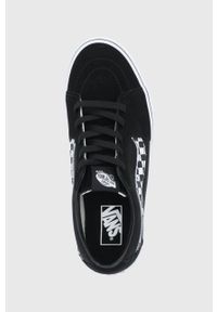 Vans - Tenisówki. Nosek buta: okrągły. Zapięcie: sznurówki. Kolor: czarny. Materiał: guma #3