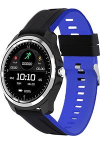 Smartwatch Pacific 26-4 Czarno-niebieski (PACIFIC 26-4). Rodzaj zegarka: smartwatch. Kolor: niebieski, wielokolorowy, czarny