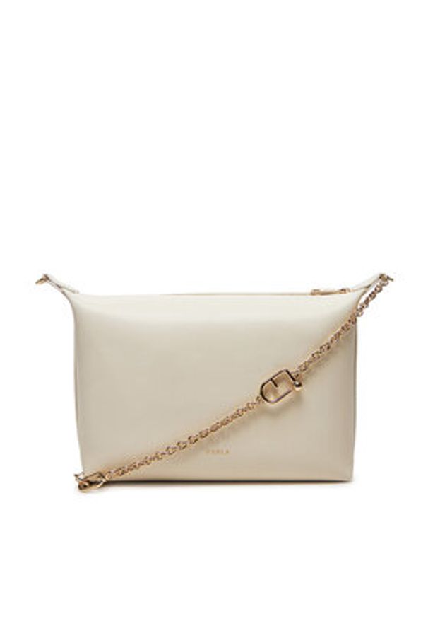 Furla Torebka WE00662 BX3104 PNN00 Écru. Materiał: skórzane