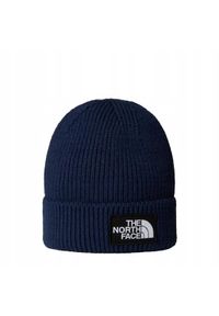 Czapka zimowa The North Face LOGO BOX CUF BEANIE. Kolor: niebieski. Sezon: zima #1