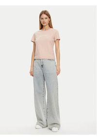 Guess T-Shirt O5GI02 KBBU1 Różowy Regular Fit. Kolor: różowy. Materiał: bawełna #4