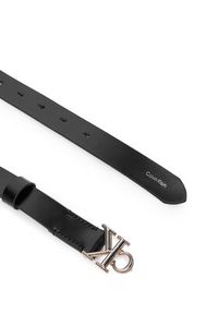 Calvin Klein Pasek Round Ck 2Color Buckle Smooth 25 LV04F7132G Czarny. Kolor: czarny. Materiał: skóra #2