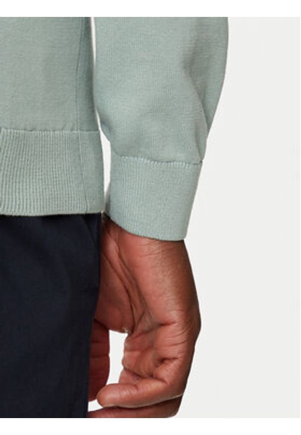 s.Oliver Sweter 2143174 Zielony Regular Fit. Kolor: zielony. Materiał: bawełna