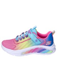 skechers - Buty SKECHERS RAINBOW CRUISERS Wielokolorowy. Okazja: na co dzień. Kolor: niebieski, różowy, wielokolorowy. Materiał: syntetyk, tkanina
