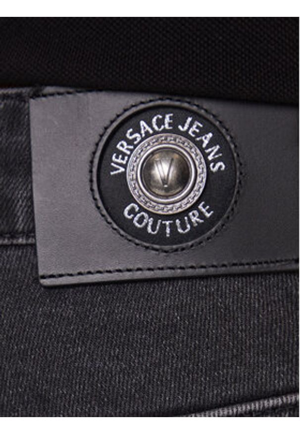 Versace Jeans Couture Jeansy 79GAB5D0 CDWRC Czarny Slim Fit. Kolor: czarny