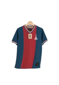 FOOTBALL TOWN - Bawełniana koszulka Football Town La Tour. Kolor: czerwony, niebieski, wielokolorowy. Materiał: bawełna. Sport: piłka nożna #1