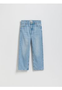Reserved - Jeansy straight fit - niebieski. Kolor: niebieski