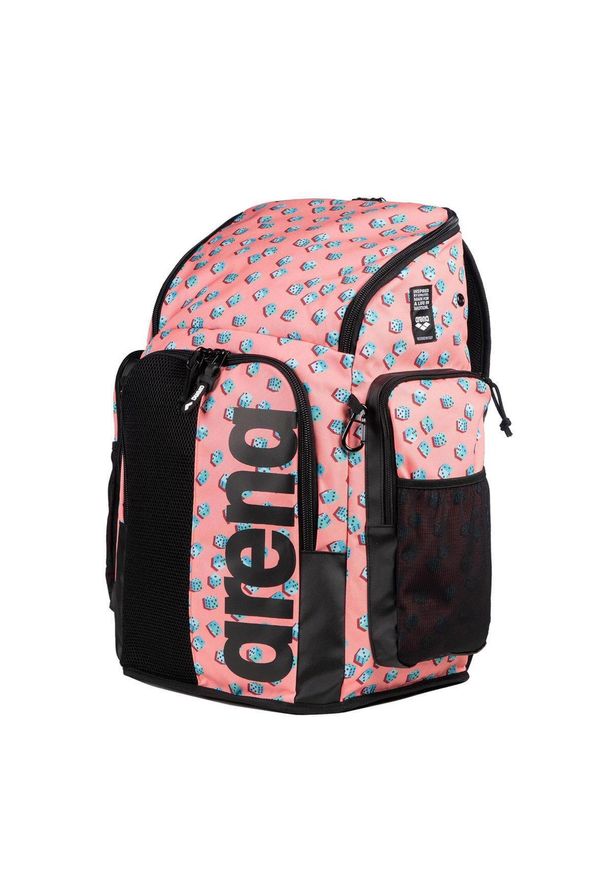 Plecak Arena Spiky Iii 45L Allover - Dice. Kolor: różowy. Wzór: nadruk