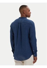 TOMMY HILFIGER - Tommy Hilfiger Koszula MW0MW39271 Niebieski Slim Fit. Kolor: niebieski. Materiał: len #4