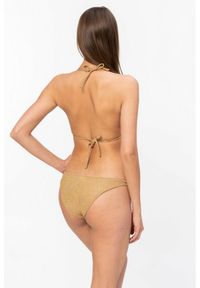 MOSCHINO Złoty dół od bikini, Rozmiar S. Kolor: złoty