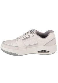 skechers - Buty sportowe Sneakersy męskie, Skechers Uno Court - Low-Post. Kolor: biały. Materiał: materiał, syntetyk, skóra. Szerokość cholewki: normalna. Sport: turystyka piesza