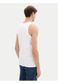 Tom Tailor Denim Tank top 1042035 Biały Regular Fit. Kolor: biały. Materiał: bawełna #5