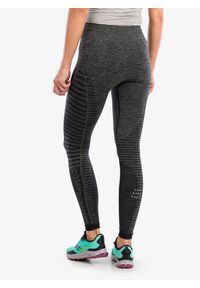 Legginsy biegowe damskie Compressport Winter Run Legging. Kolor: czarny. Sport: bieganie