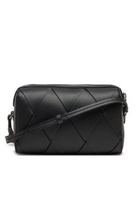 Calvin Klein Torebka Ck Woven Camera Bag K60K613002 Czarny. Kolor: czarny. Materiał: skórzane #6
