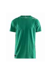 Koszulka sportowa męska Craft Community Mix. Kolor: zielony. Materiał: poliester. Długość rękawa: krótki rękaw. Długość: krótkie #1