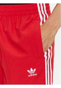 Adidas - adidas Szorty kąpielowe Originals Adicolor 3-Stripes Swim Shorts H44768 Czerwony. Kolor: czerwony. Materiał: syntetyk #5