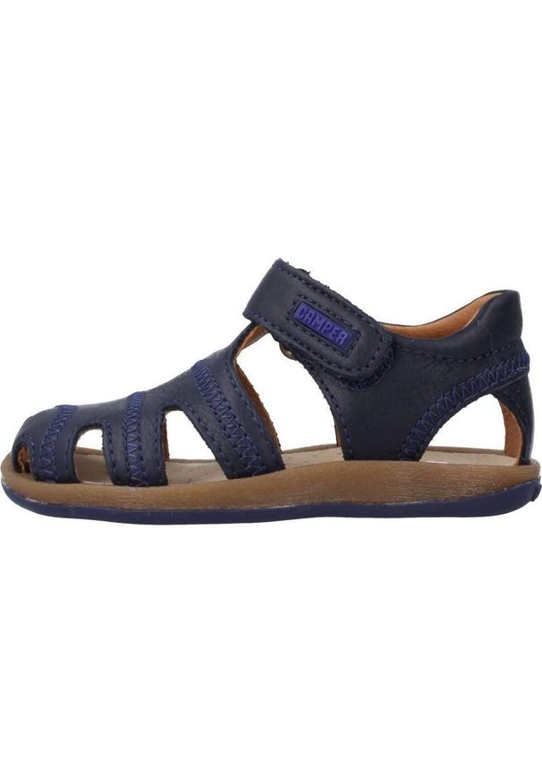 Camper - Sandały CAMPER BICHO FW Niebieski. Kolor: niebieski. Materiał: skóra. Sezon: lato