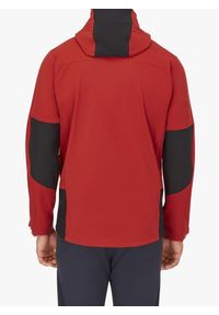 Kurtka softshell męska Rab Torque Jacket. Kolor: czerwony. Materiał: softshell