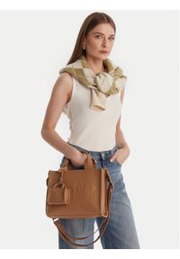 DKNY Torebka R53AAC80 Brązowy. Kolor: brązowy. Materiał: skórzane #1