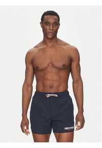 Hechter Paris Szorty kąpielowe 26670 151327 Granatowy Regular Fit. Kolor: niebieski. Materiał: syntetyk #4