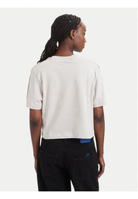 Guess T-Shirt V3RI08 I3Z14 Beżowy Regular Fit. Kolor: beżowy. Materiał: bawełna #2