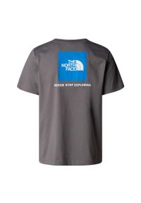 The North Face Koszulka S/S Redbox Nf0A87Nparx. Kolor: szary
