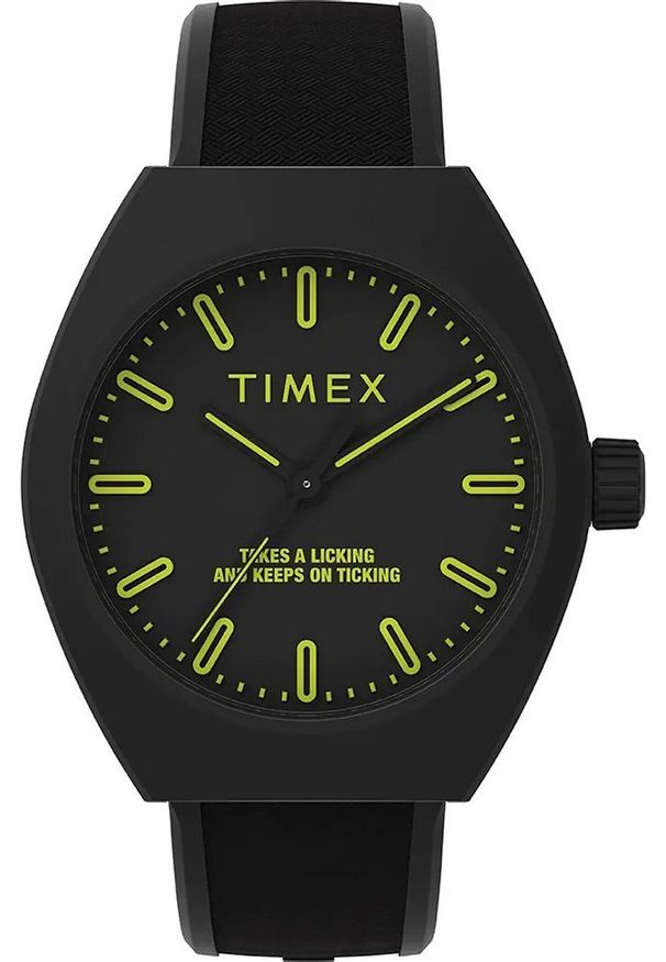 Zegarek Timex Zegarek męski Timex TW2W42400 czarny. Kolor: czarny