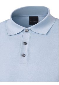 Bugatti Polo 7100-75522C Niebieski Regular Fit. Typ kołnierza: polo. Kolor: niebieski. Materiał: bawełna #2