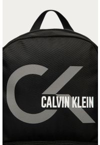Calvin Klein Performance - Plecak. Kolor: czarny. Materiał: materiał. Wzór: nadruk #3