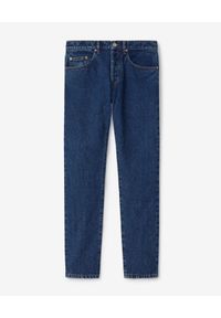 Kenzo - KENZO - Niebieskie jeansy Slim-Fit. Okazja: na co dzień. Kolor: niebieski. Długość: długie. Wzór: aplikacja. Styl: casual #5