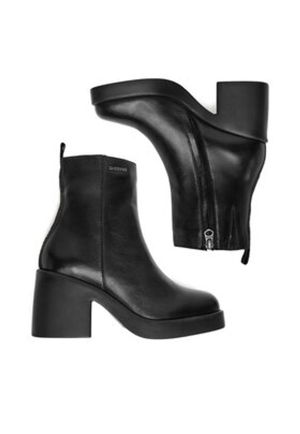 G-Star RAW - G-Star Raw Botki CEO-WI34-GAGA-01 Czarny. Kolor: czarny. Materiał: skóra