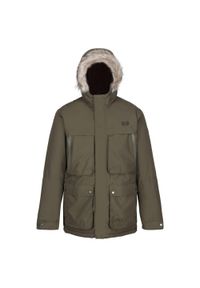 Regatta - Męska Kurtka Zimowa Parka Podgrzewana Volter. Kolor: zielony. Sezon: zima #1