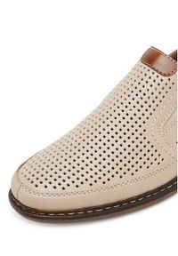 Rieker Półbuty CEO-13459-60 Beżowy. Kolor: beżowy. Materiał: skóra #4