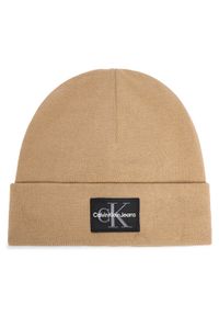 Calvin Klein Czapka K50K512455 Beżowy. Kolor: beżowy. Materiał: bawełna #1