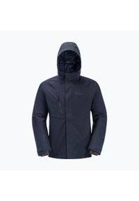 Kurtka zimowa męska Jack Wolfskin Troposphere Ins. Kolor: niebieski. Sezon: zima