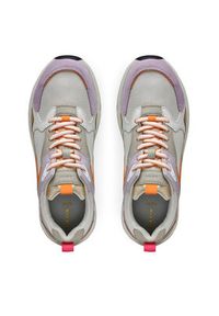 Geox Sneakersy D Zarvia D55YLA 0AS54 C1022 Biały. Kolor: biały. Materiał: materiał
