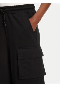 Patrizia Pepe Spodnie dresowe 8P0617/J219-K103 Czarny Relaxed Fit. Kolor: czarny. Materiał: syntetyk #3