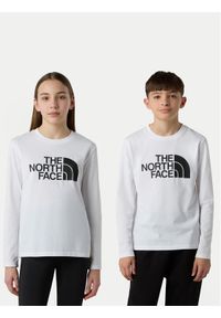 The North Face Bluzka Easy NF0A89J2 Biały Regular Fit. Kolor: biały. Materiał: bawełna