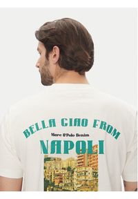 Marc O'Polo Denim T-Shirt 500 0007 261 Écru Oversize. Typ kołnierza: polo. Materiał: bawełna #3